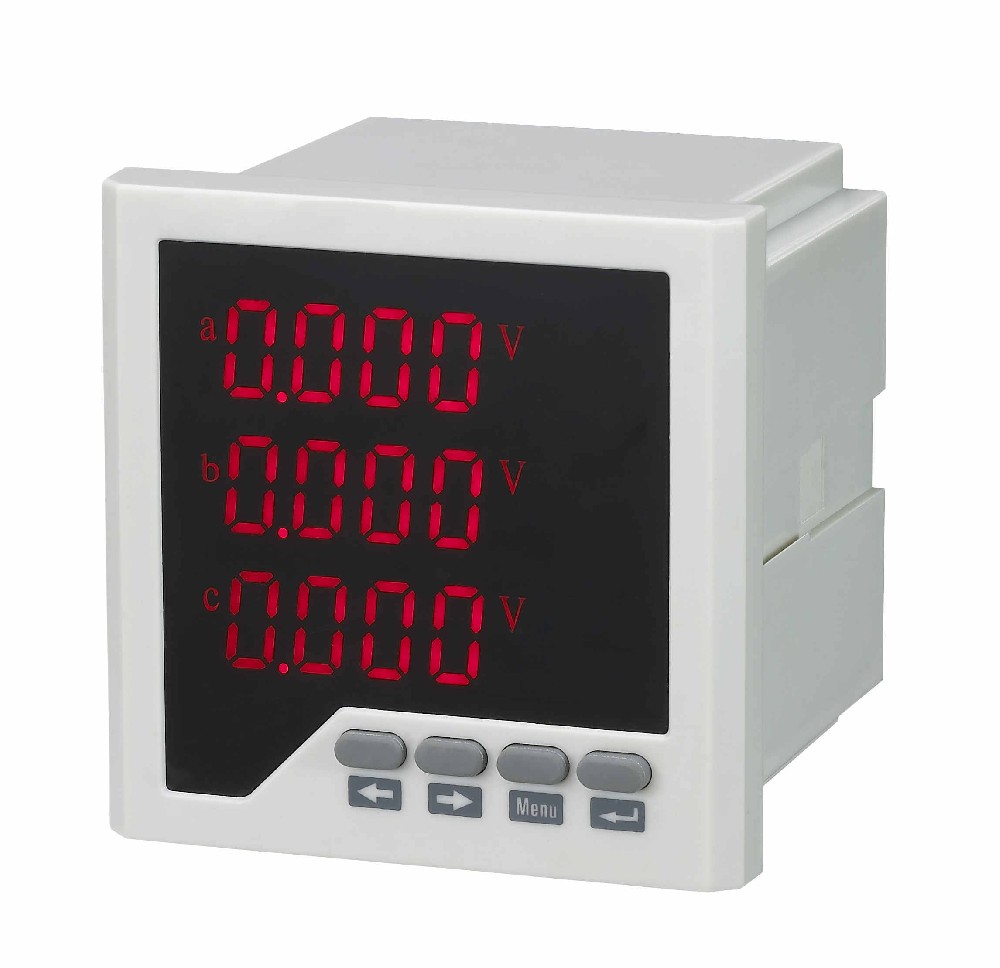 數顯三相電壓表